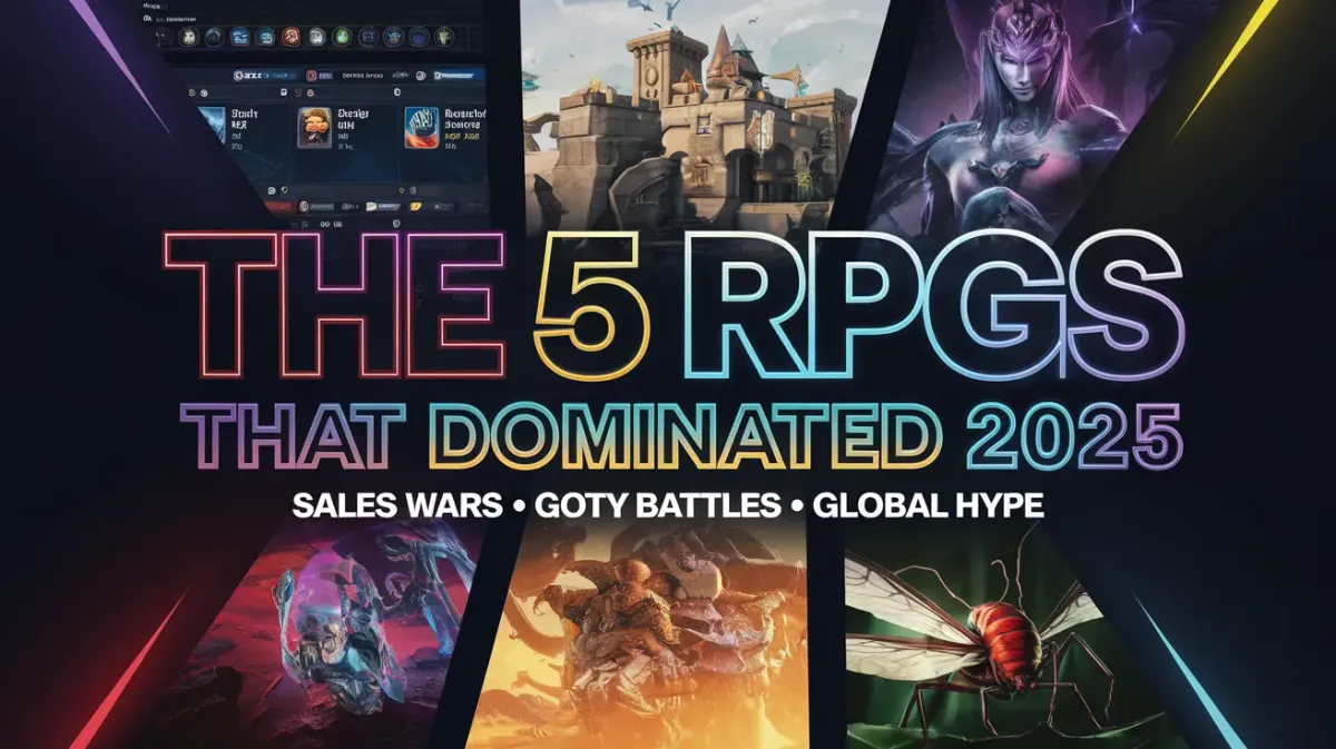 The 5 RPGs That Dominated 2025: Sales Wars, GOTY Battles, and Global Hype