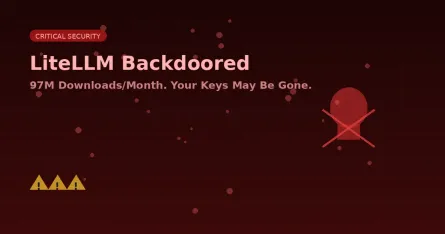 The LiteLLM Supply Chain Attack: How a Security Scanner Became a Backdoor