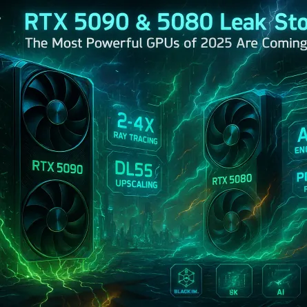 RTX 5090 & 5080 Leak Storm: NVIDIA's Blackwell GPUs Set to Dominate 2025