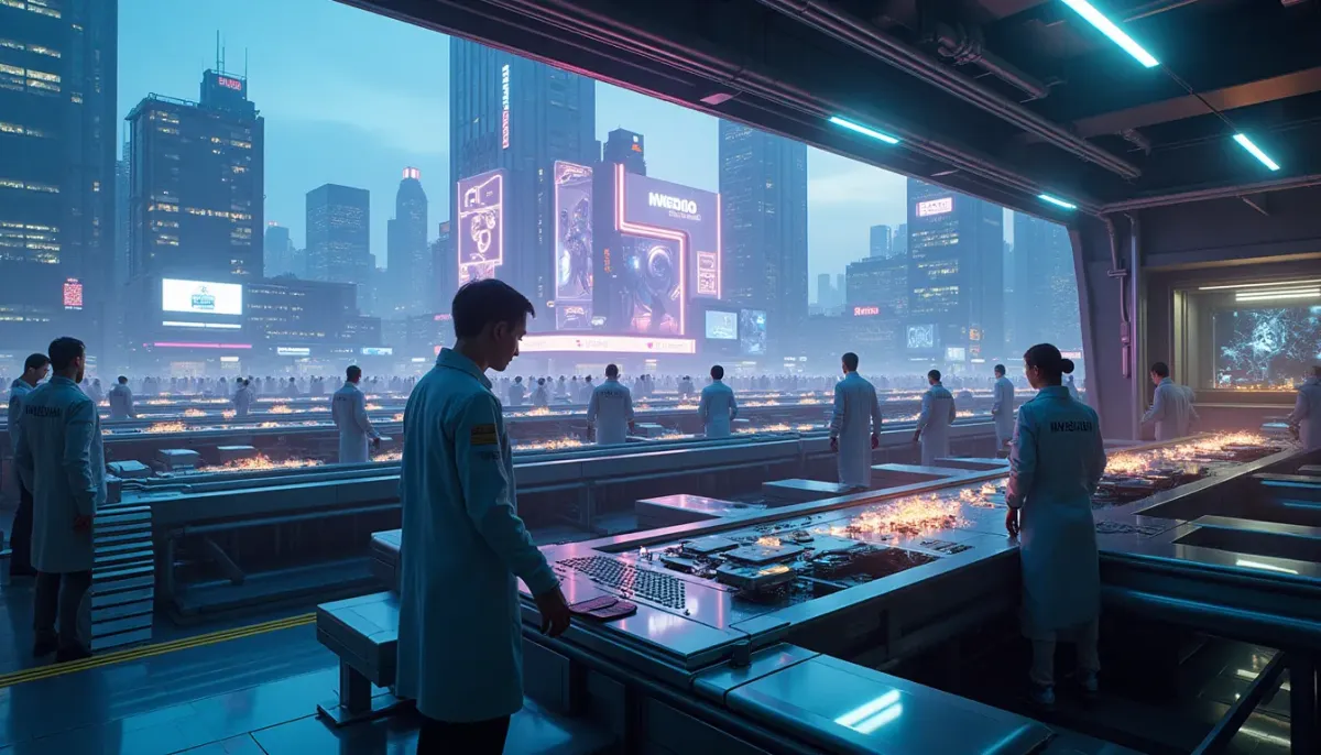 Samsung & NVIDIA Unveil AI Megafactory