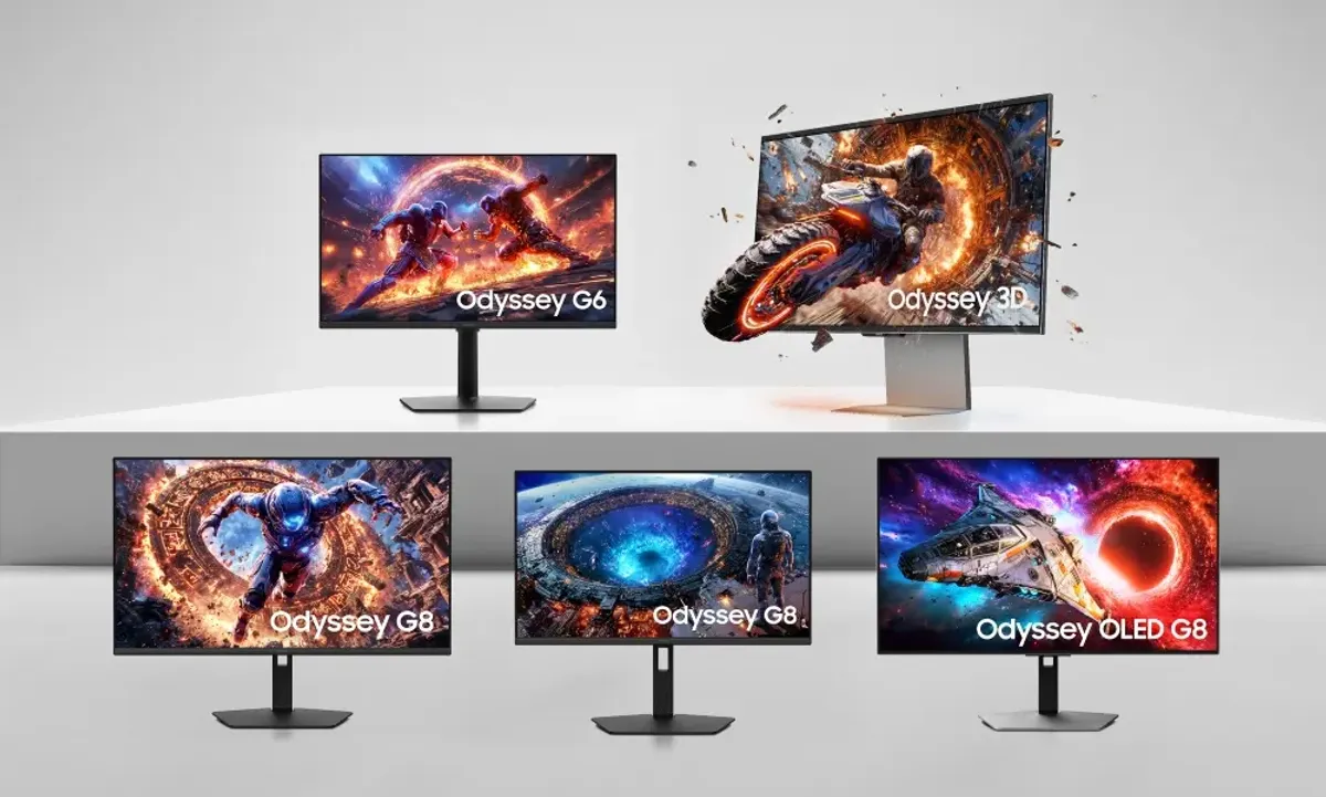 Samsung Odyssey Gaming Monitors Debut 6K 3D and 1,040Hz Refresh