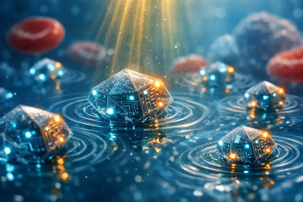 Microscopic Autonomous Robots Smaller Than a Grain of Salt