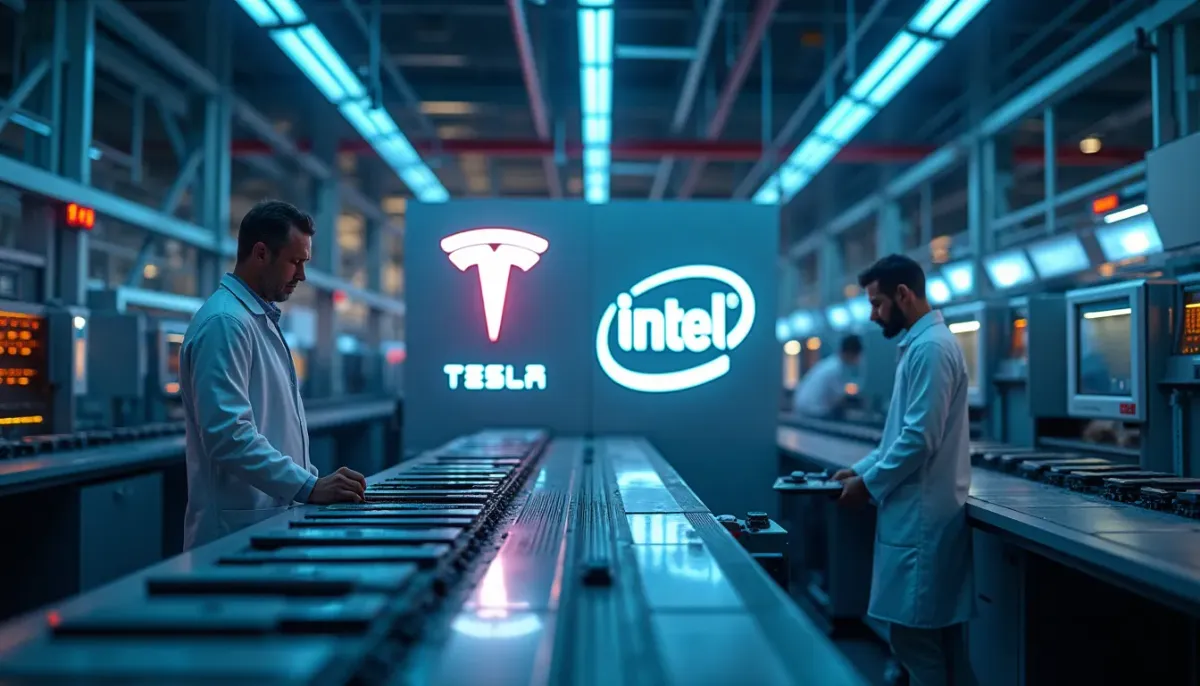 Tesla-Intel Chip Partnership to Disrupt AI Landscape